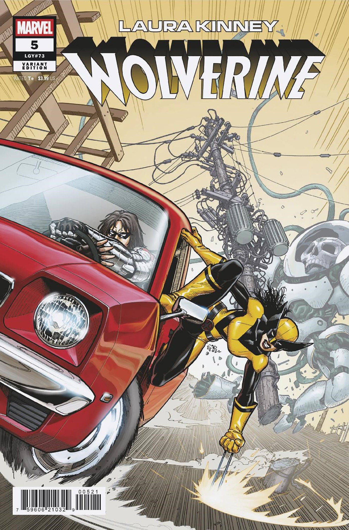Laura Kinney: Wolverine #5 E.J. Su Variant