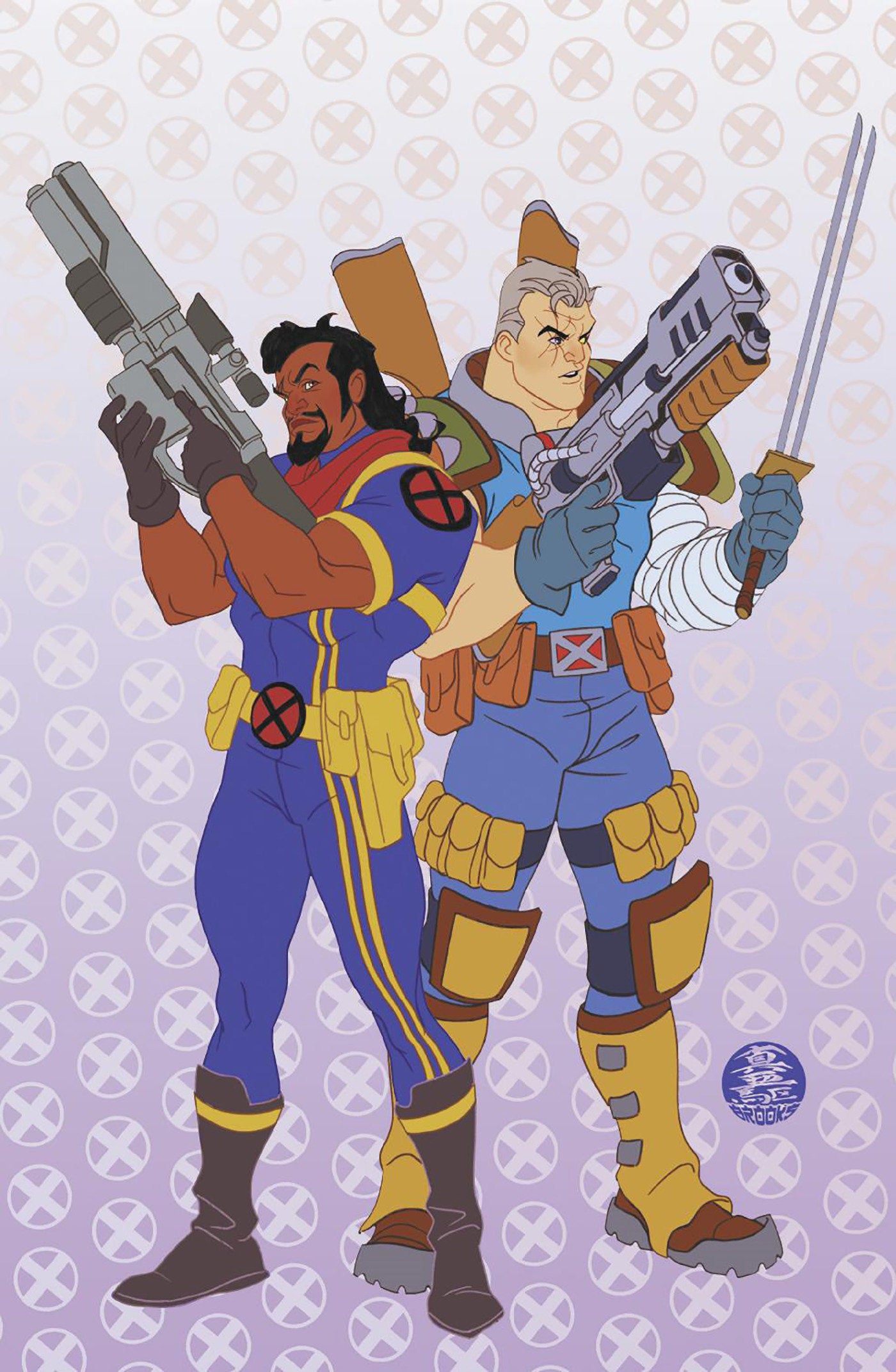 Cable: Love And Chrome #2 Mark Brooks Animated-Style Full Art Variant