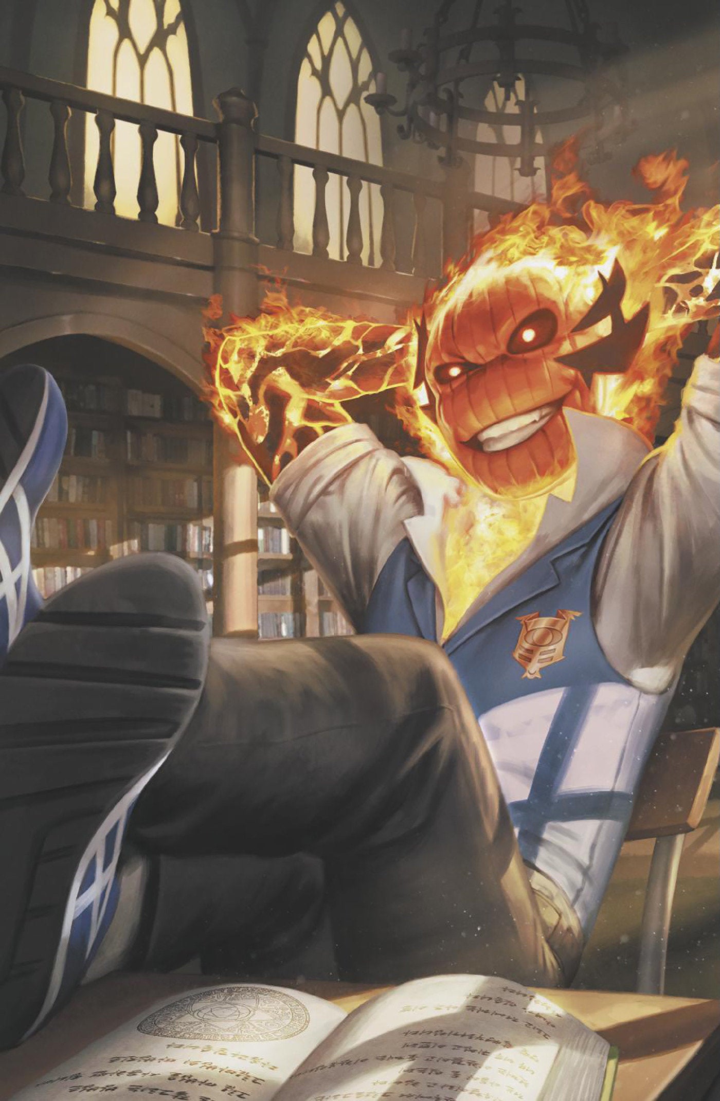 Doom Academy #2 Woo-Chul Lee Doyle Dormammu Full Art Variant [Doom]