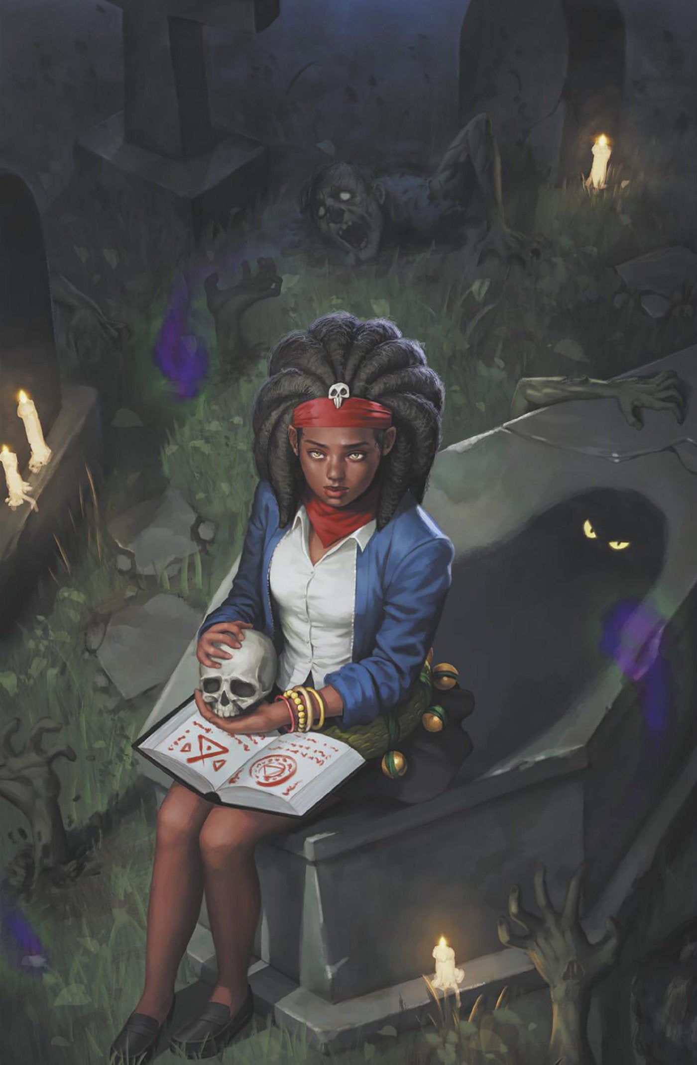 Doom Academy #5 Woo-Chul Lee Zoey Laveau Full Art Variant [Doom]