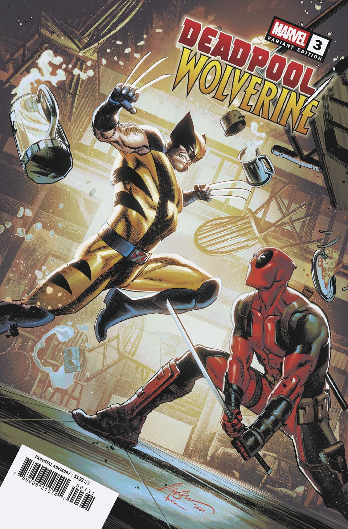 Deadpool/Wolverine #3 Rafael Albuquerque Variant