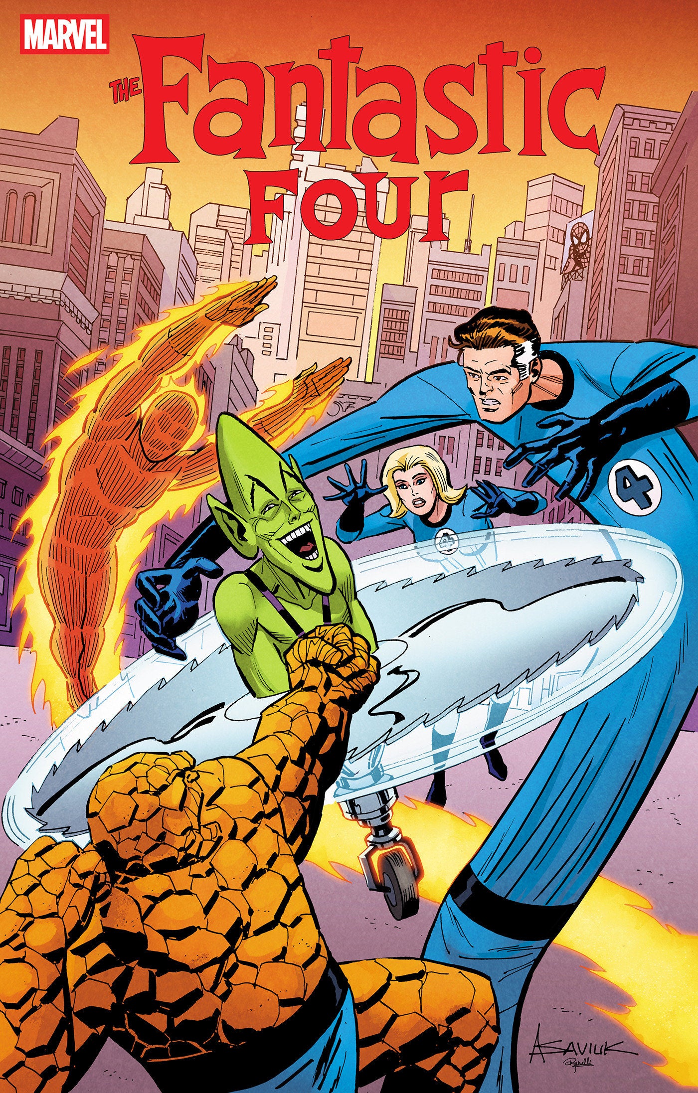 Fantastic Four #11 Facsimile Edition Alex Saviuk Variant