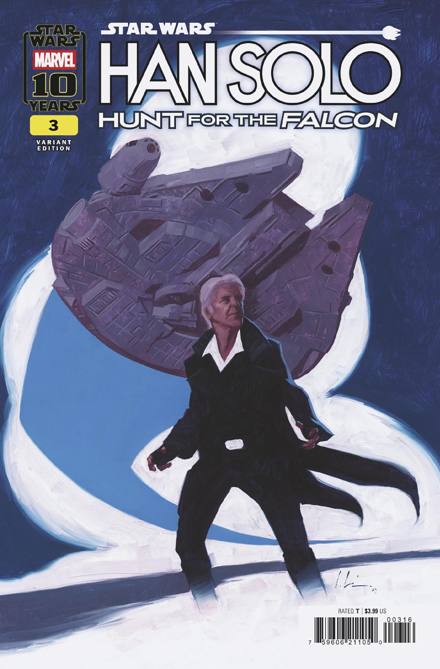 Star Wars: Han Solo   Hunt For The Falcon #3 Jeremy Wilson Variant