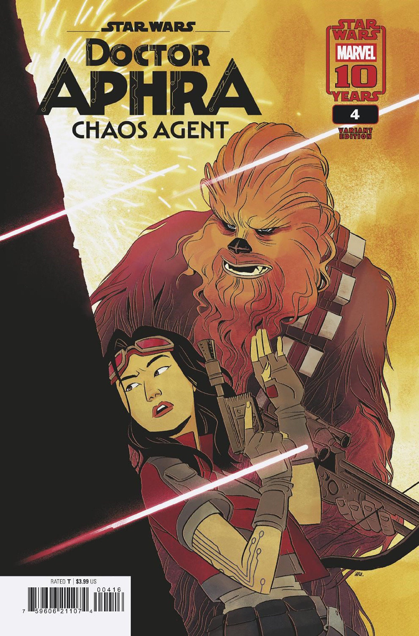 Star Wars: Doctor Aphra   Chaos Agent #4 Annie Wu Variant