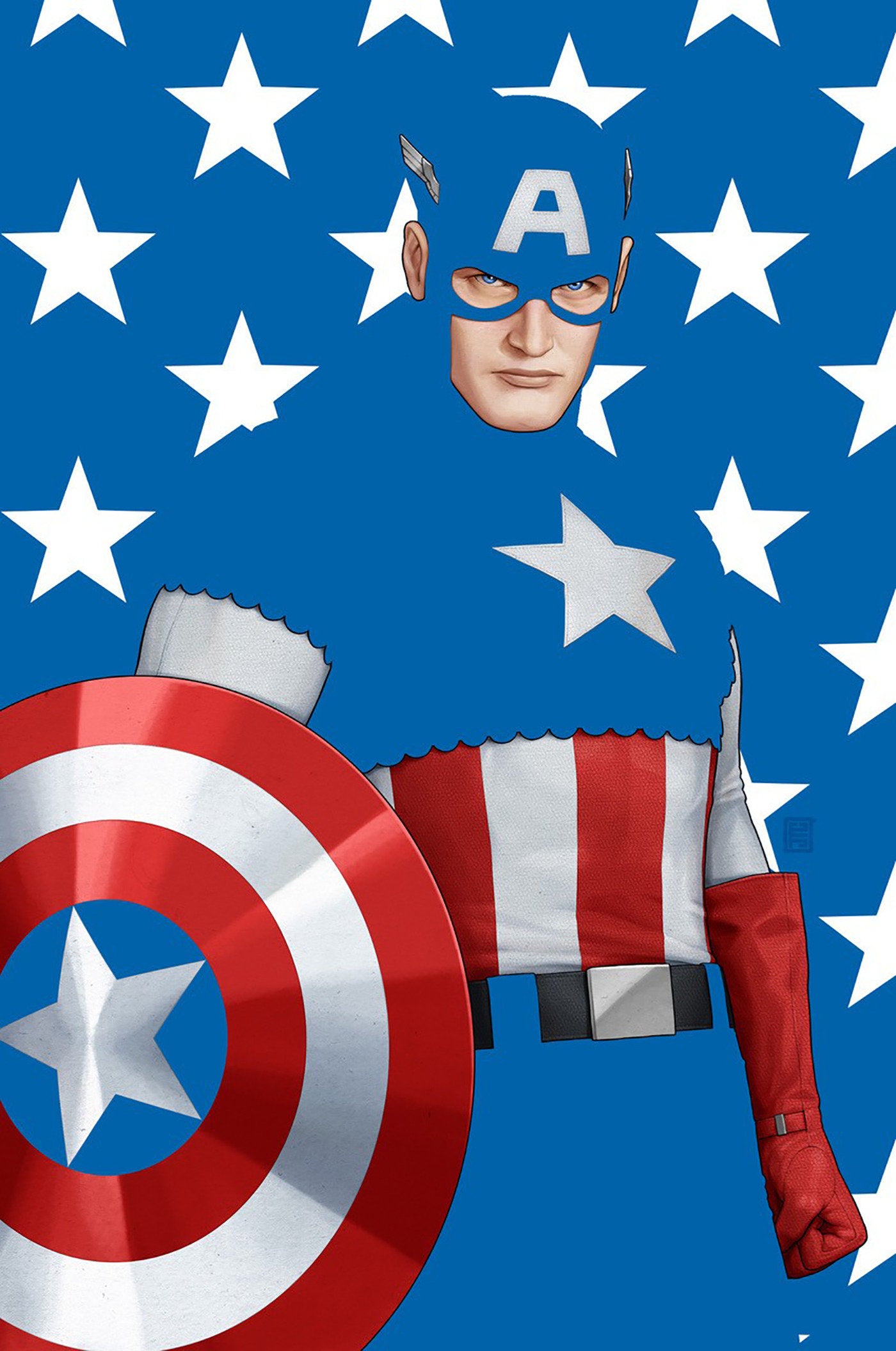 Captain America #2 John Tyler Christopher Ratio Virgin 2 Nd Printing Variant