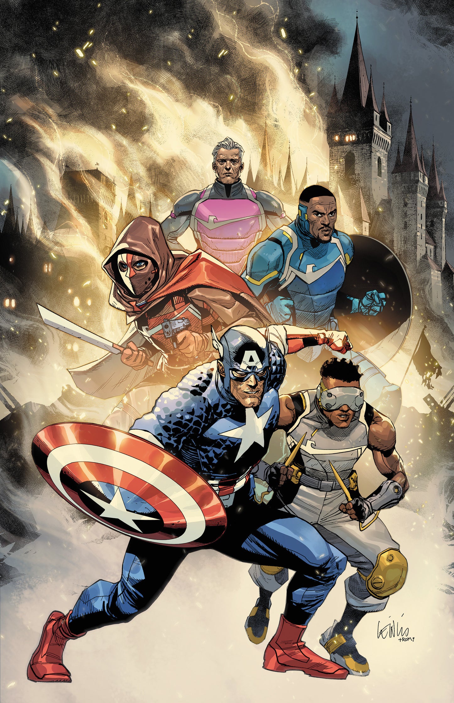 Captain America #6 Leinil Yu Full Art Variant