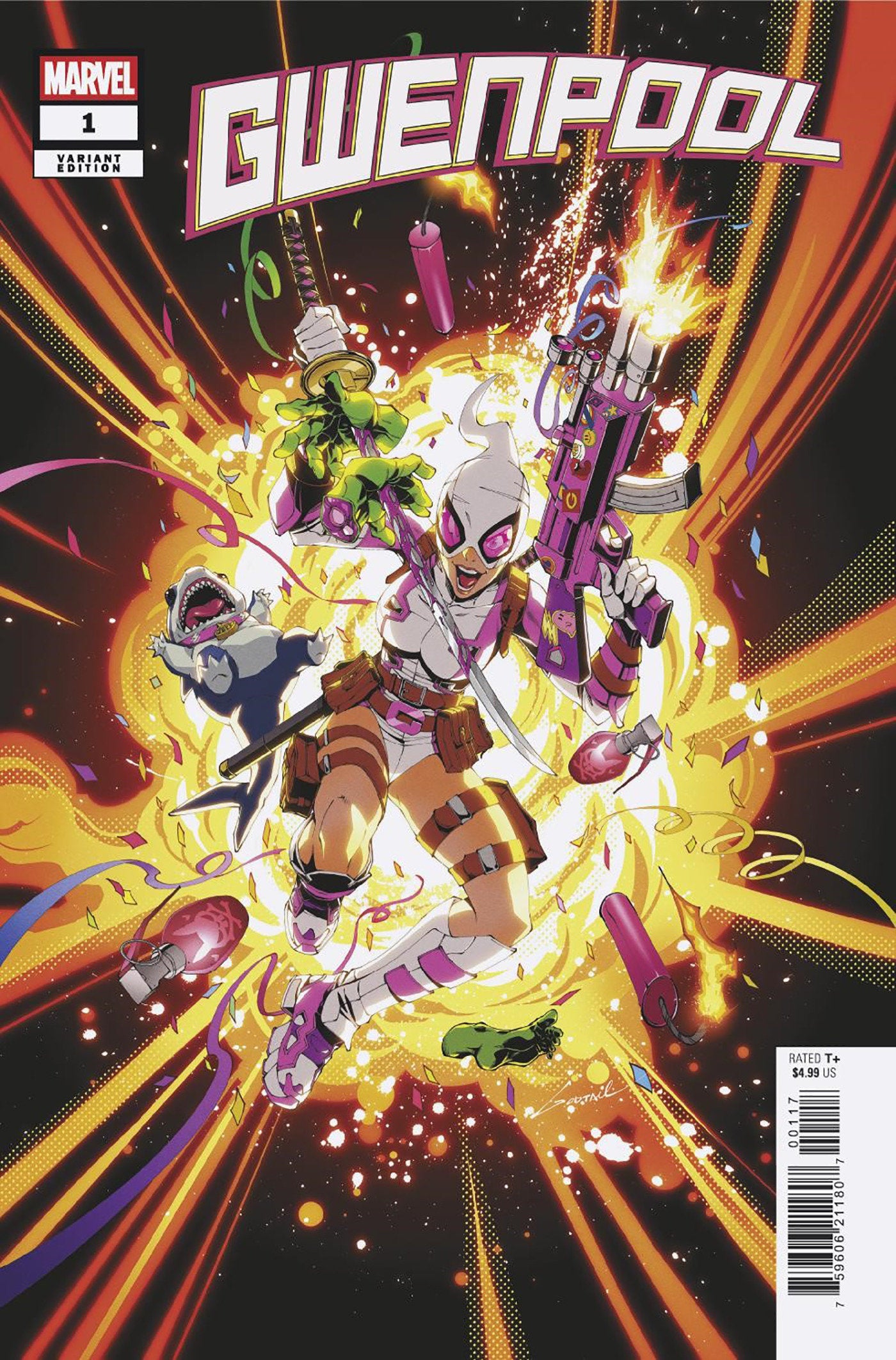 Gwenpool #1 Godtail Variant