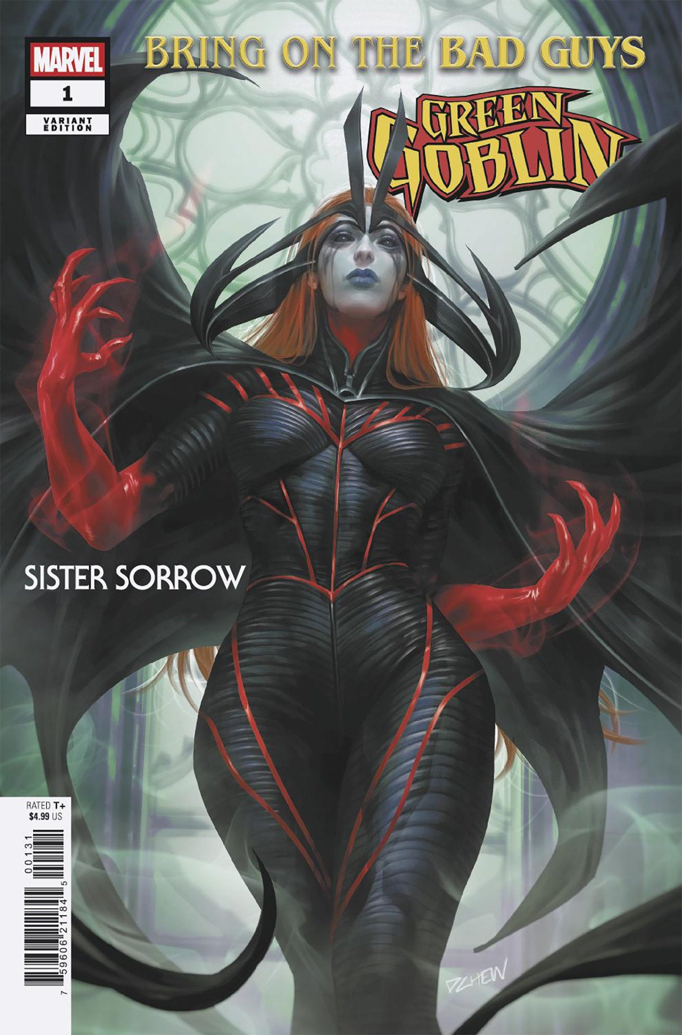 Bring On The Bad Guys: Green Goblin #1 Derrick Chew Sister Sorrow Variant
