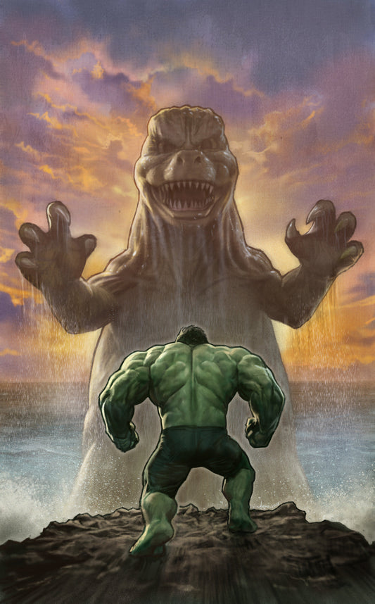 Godzilla vs. Hulk #1 Stonehouse Full Art Variant