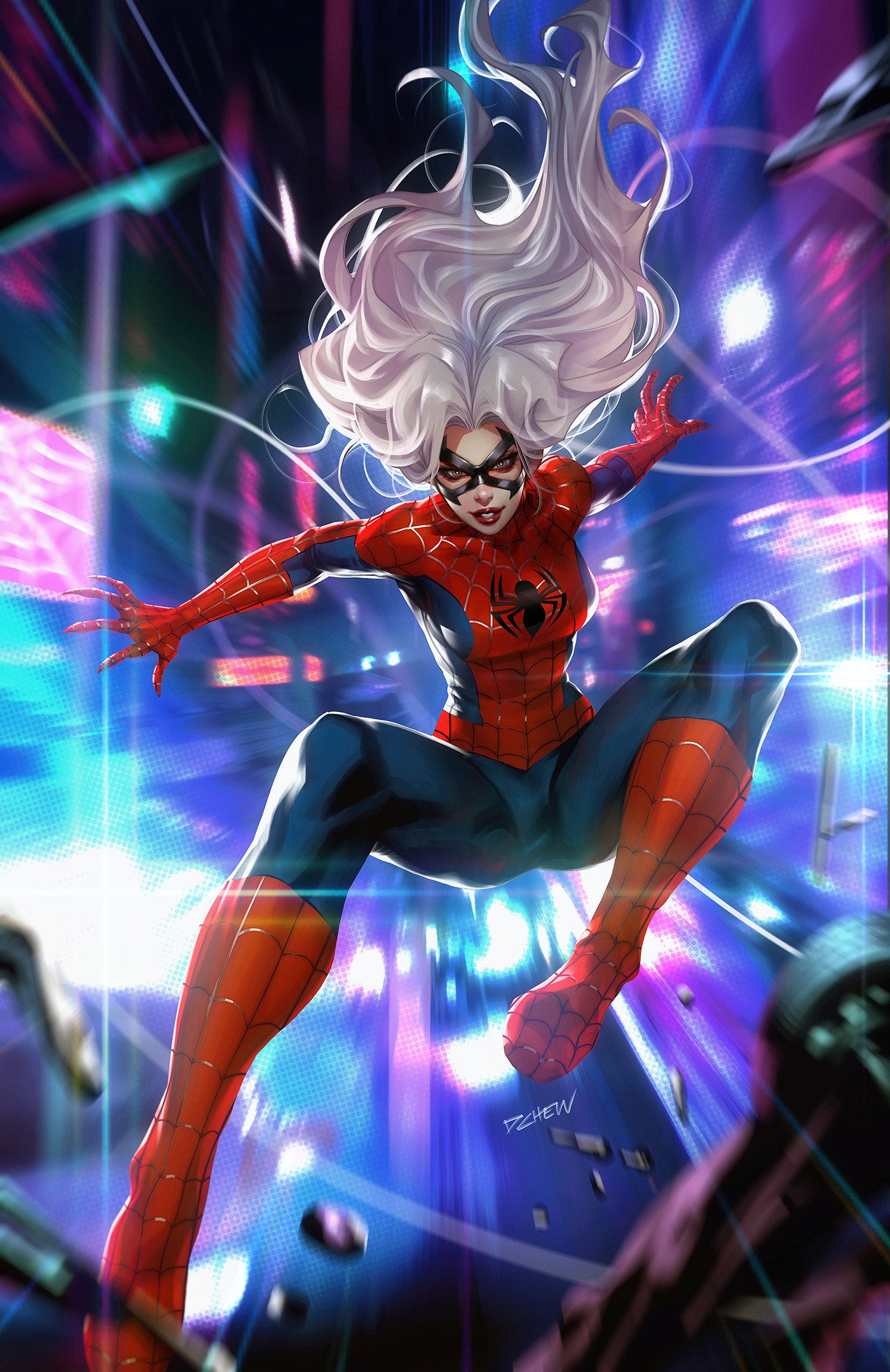 Black Cat #1 Derrick Chew Full Art Variant