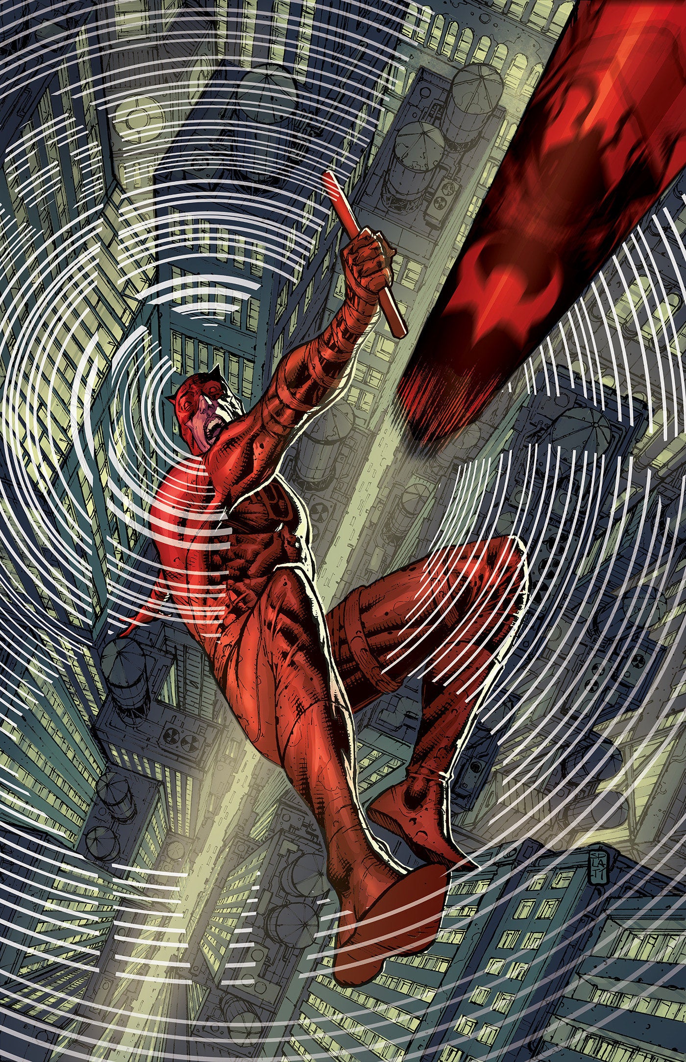 Daredevil #2 Stephen Platt Ratio Virgin 2nd Printing Variant