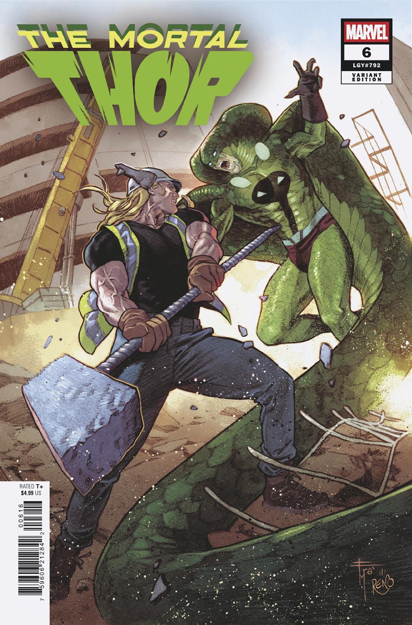 Mortal Thor #6 Francesco Mobili Variant