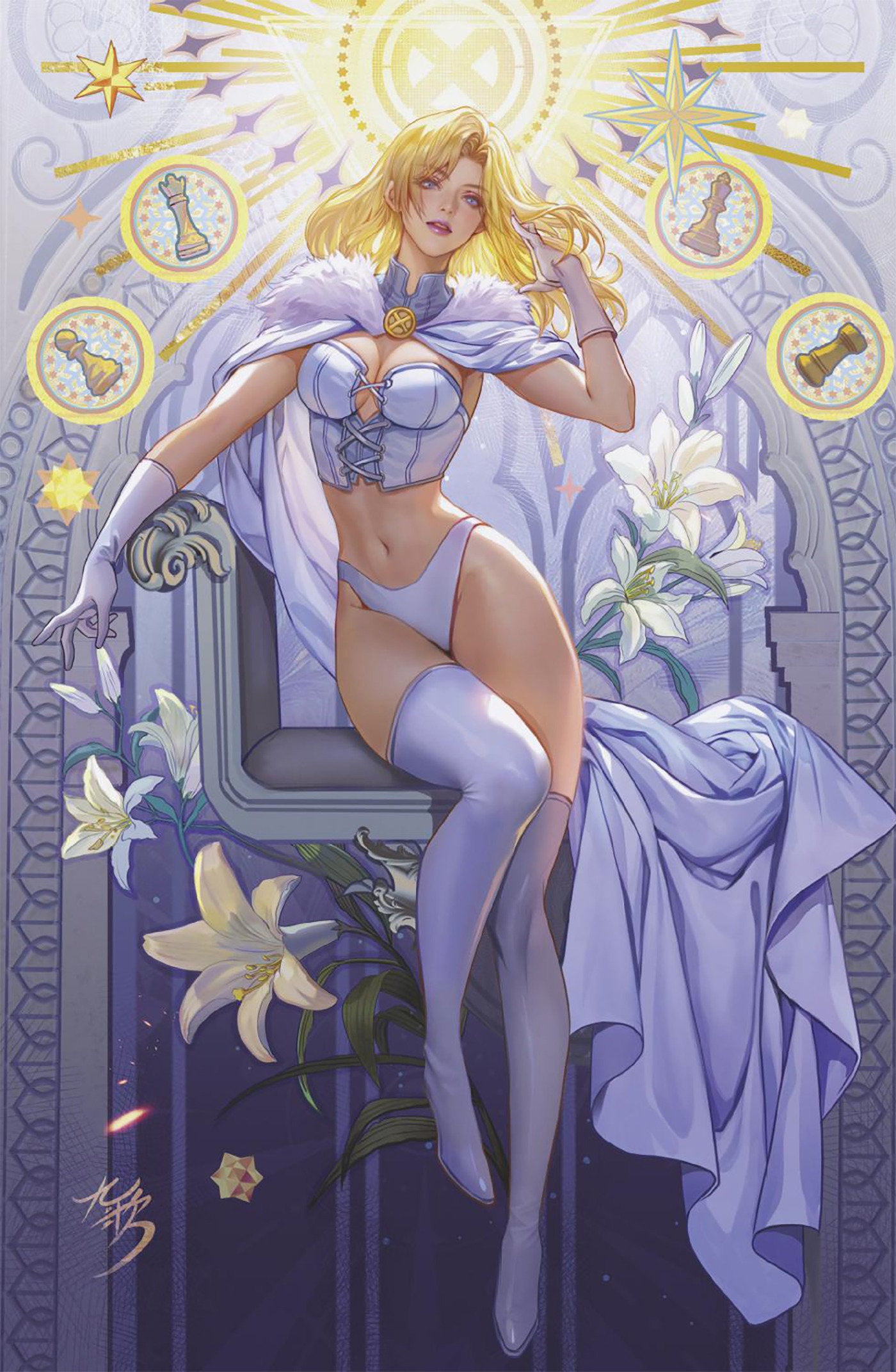 Emma Frost: The White Queen #3 Fanyang Emma Frost Full Art Variant