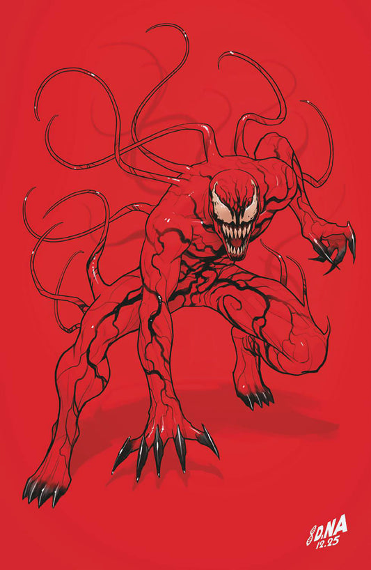 Venom #254 David Nakayama Color Block Red Full Art Variant