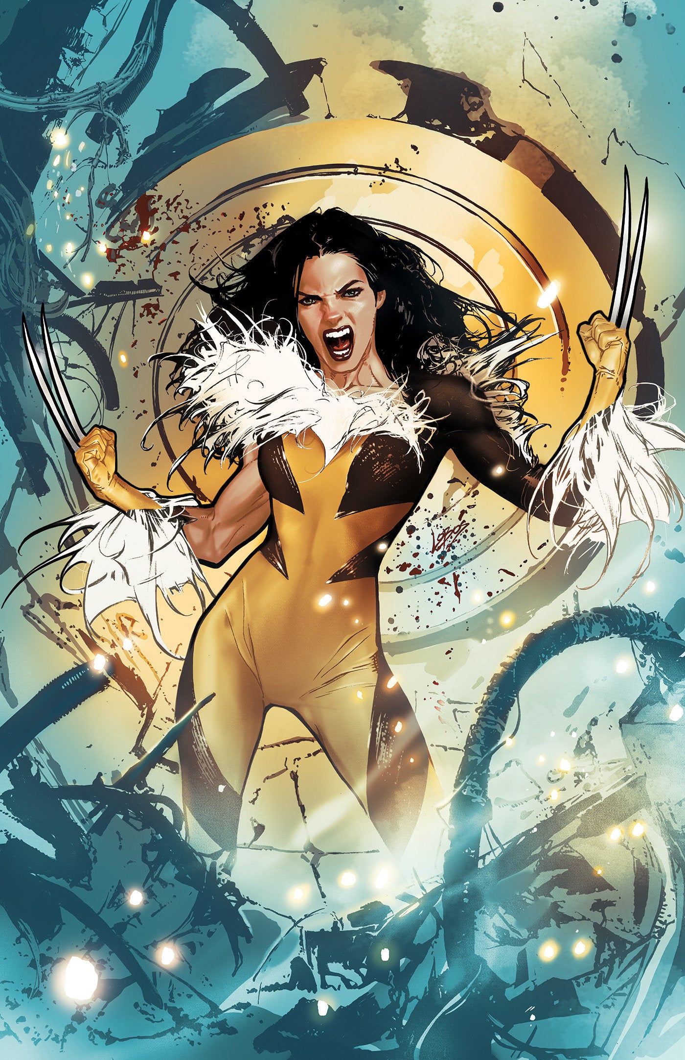Laura Kinney: Sabretooth #1 Pablo Villalobos Full Art Variant [Aor]