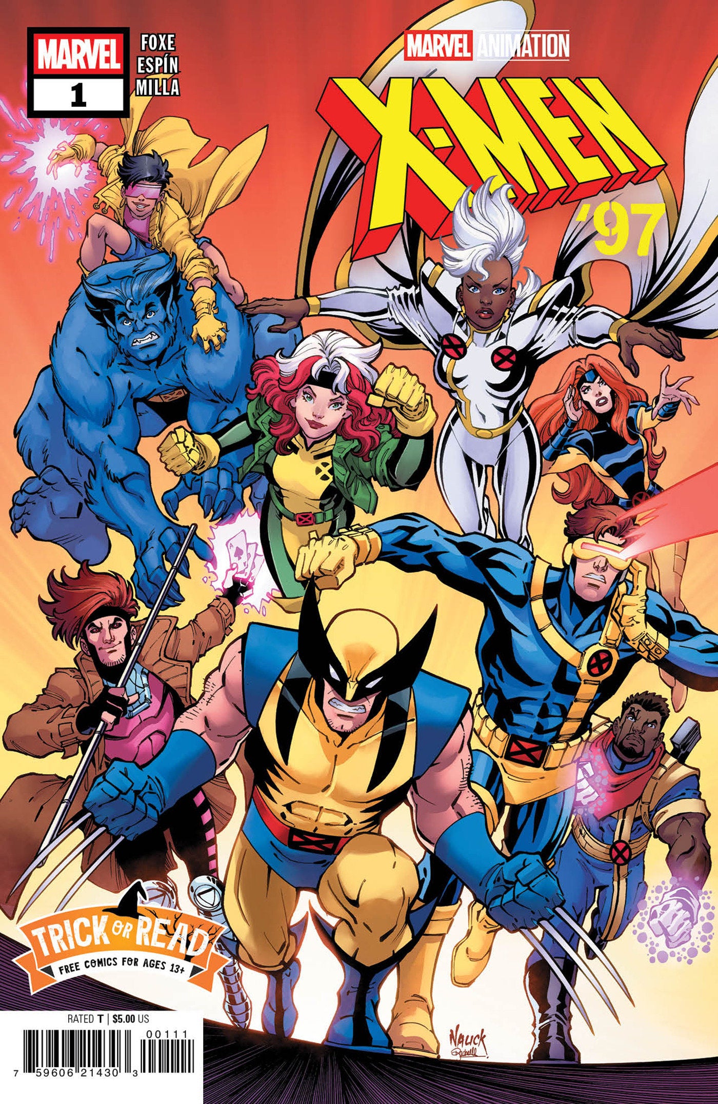 X Men '97 #1 Halloween Trick Or Read 2025 [Bundles Of 20]