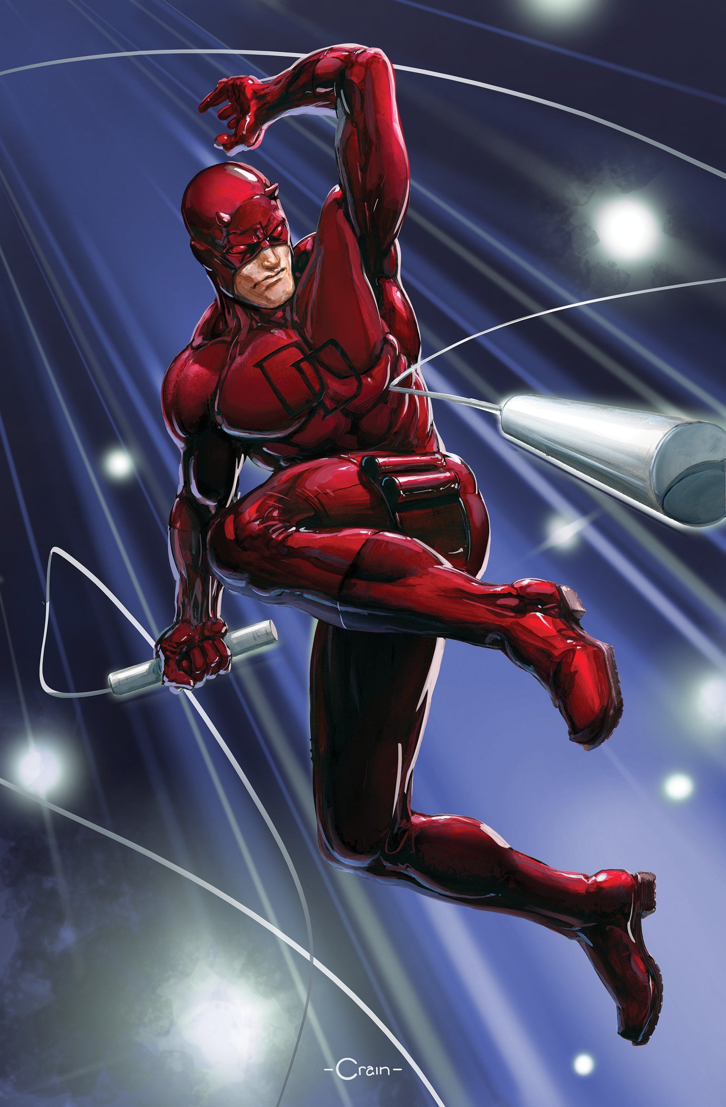 Daredevil/Punisher: The Devil's Trigger #3 Clayton Crain Full Art Variant