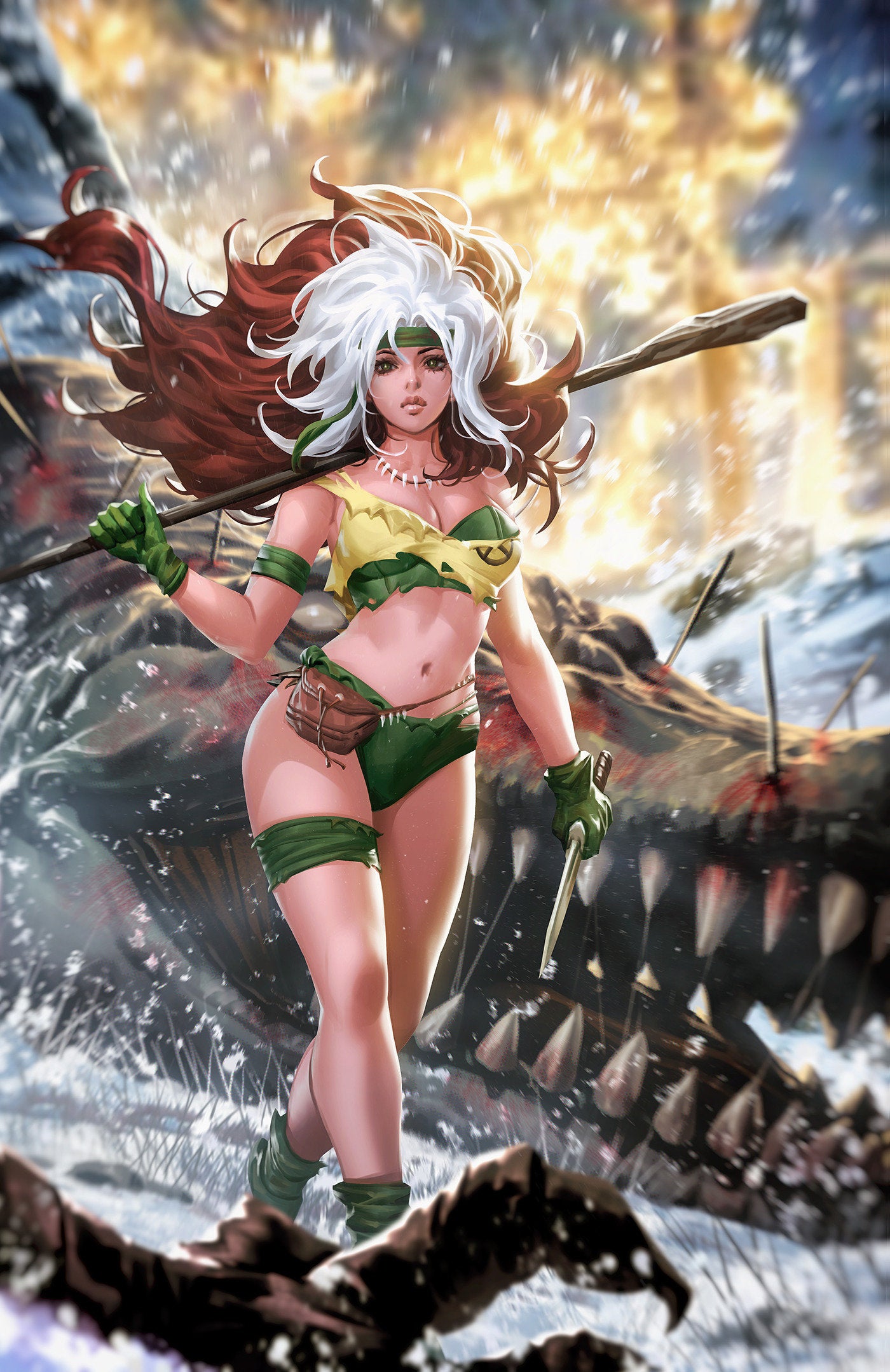 Rogue #3 Derrick Chew Rogue Full Art Variant