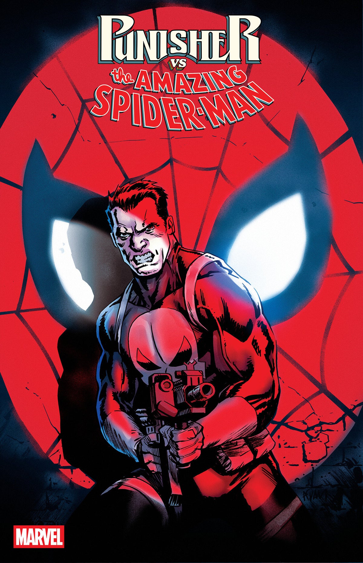 Punisher vs. Spider-Man #4 Adam Gorham Variant