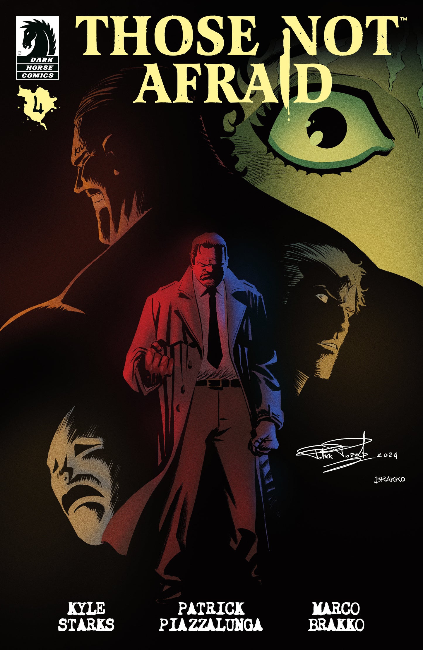 Those Not Afraid #4 (Cover B) (Patrick Piazzalunga)