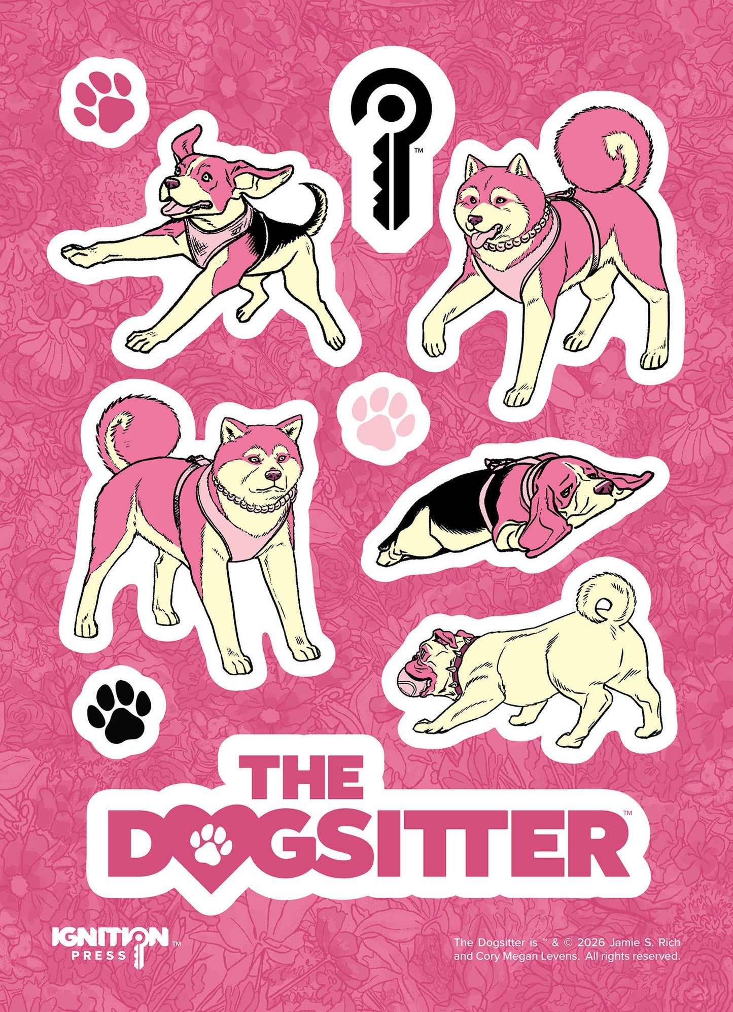 The Dogsitter #2 Sticker Sheet 10 Copy Pack 1 in 10