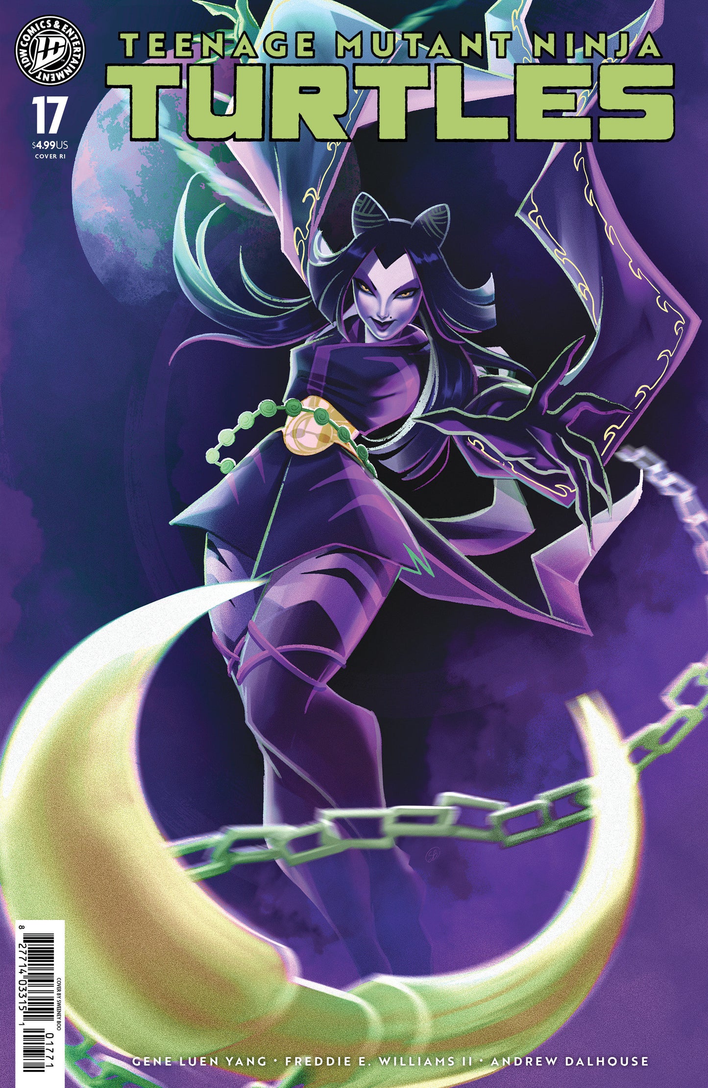 Teenage Mutant Ninja Turtles #17 Variant Ri (50) (Boo)