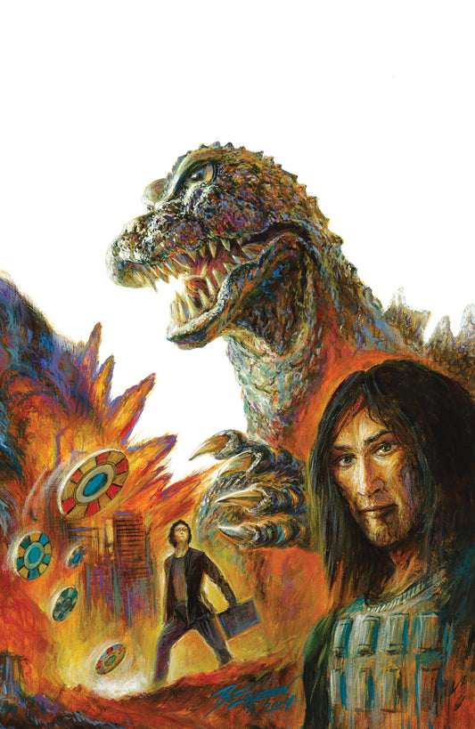 Godzilla: Heist #1 Variant Ri (25) (Eggleton Full Art)