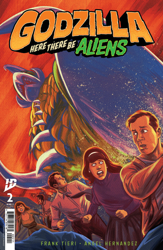 Godzilla: Here There Be Aliens #2 Variant B (Hernandez)