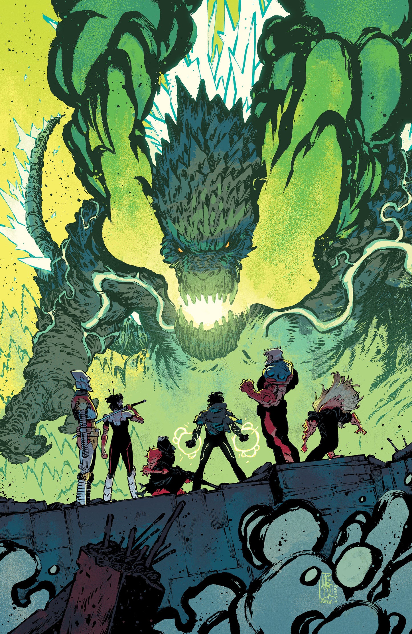 Godzilla [Kai Sei Era] #2 Variant Ri (25) (Corona Full Art)