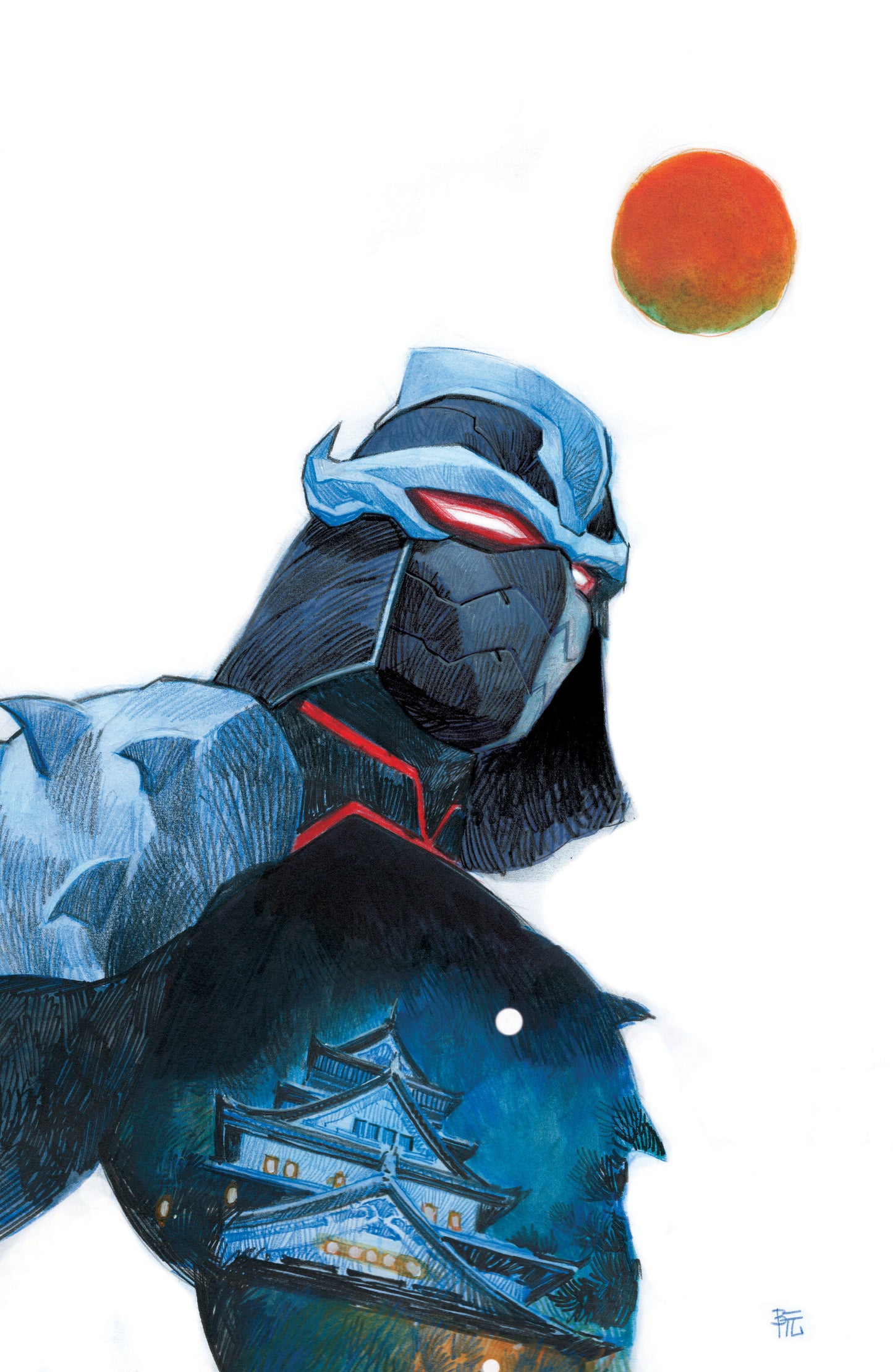 Teenage Mutant Ninja Turtles: Shredder #4 Variant Ri (25) (Ruan Full Art)
