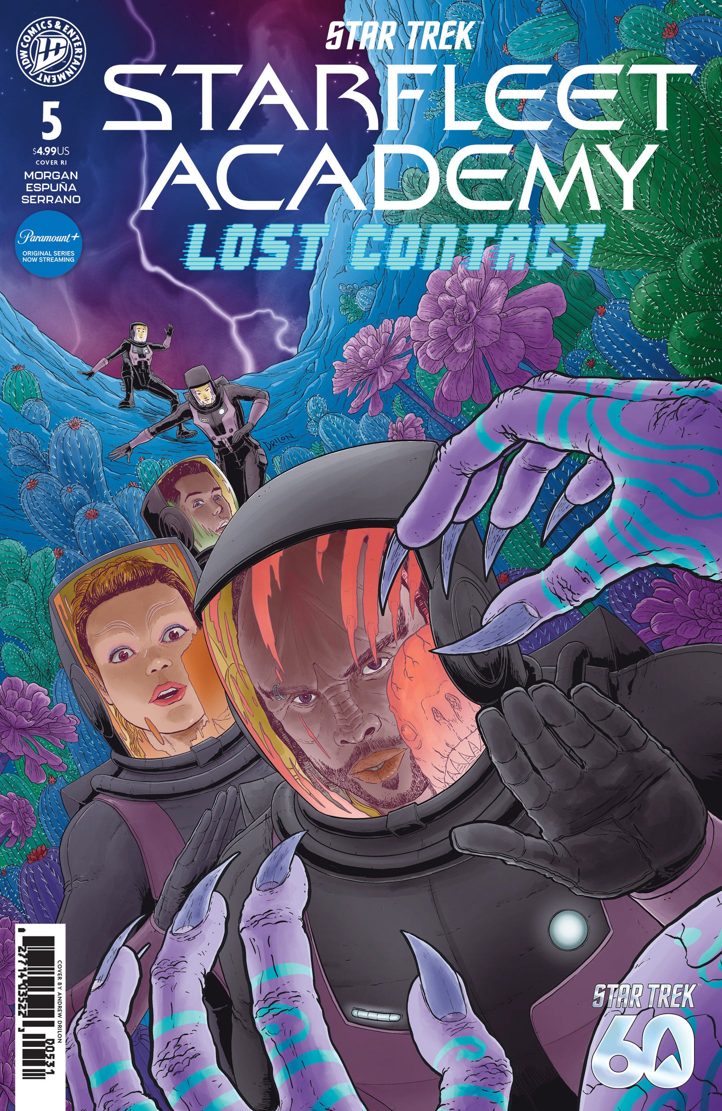 Star Trek: Starfleet Academy  Lost Contact #5 Variant Ri (10) (Drilon)