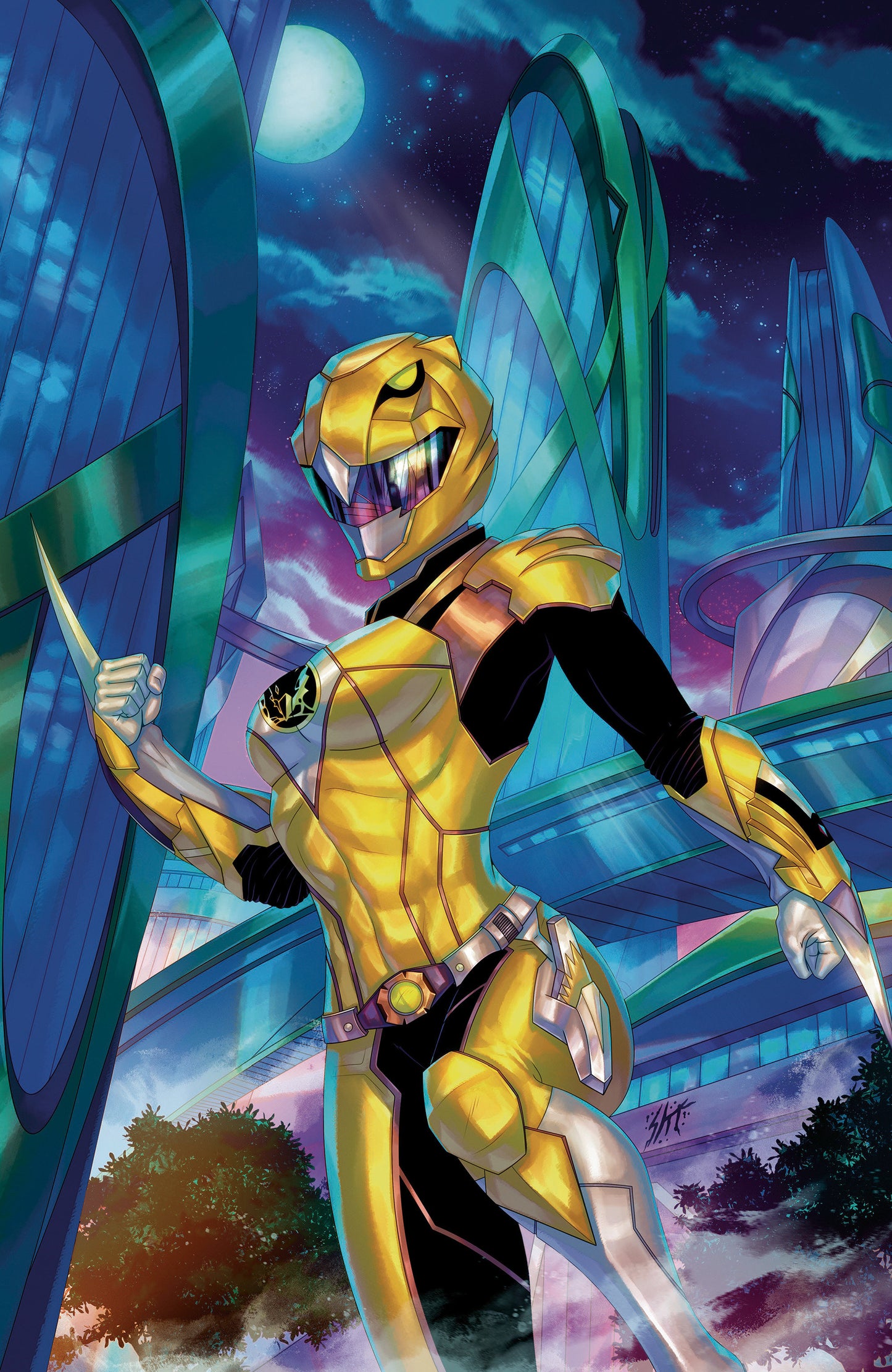 Power Rangers Prime #13 D 1 in 10 Variant Edition (Full Art, Ellis)