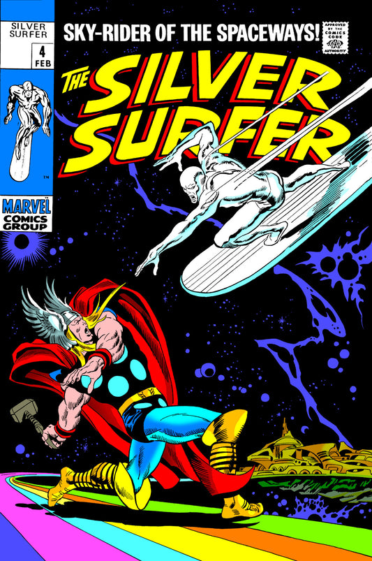 Silver Surfer Omnibus Volume. 1 John Buscema Thor Cover [New Printing 2, Direct Market Only]