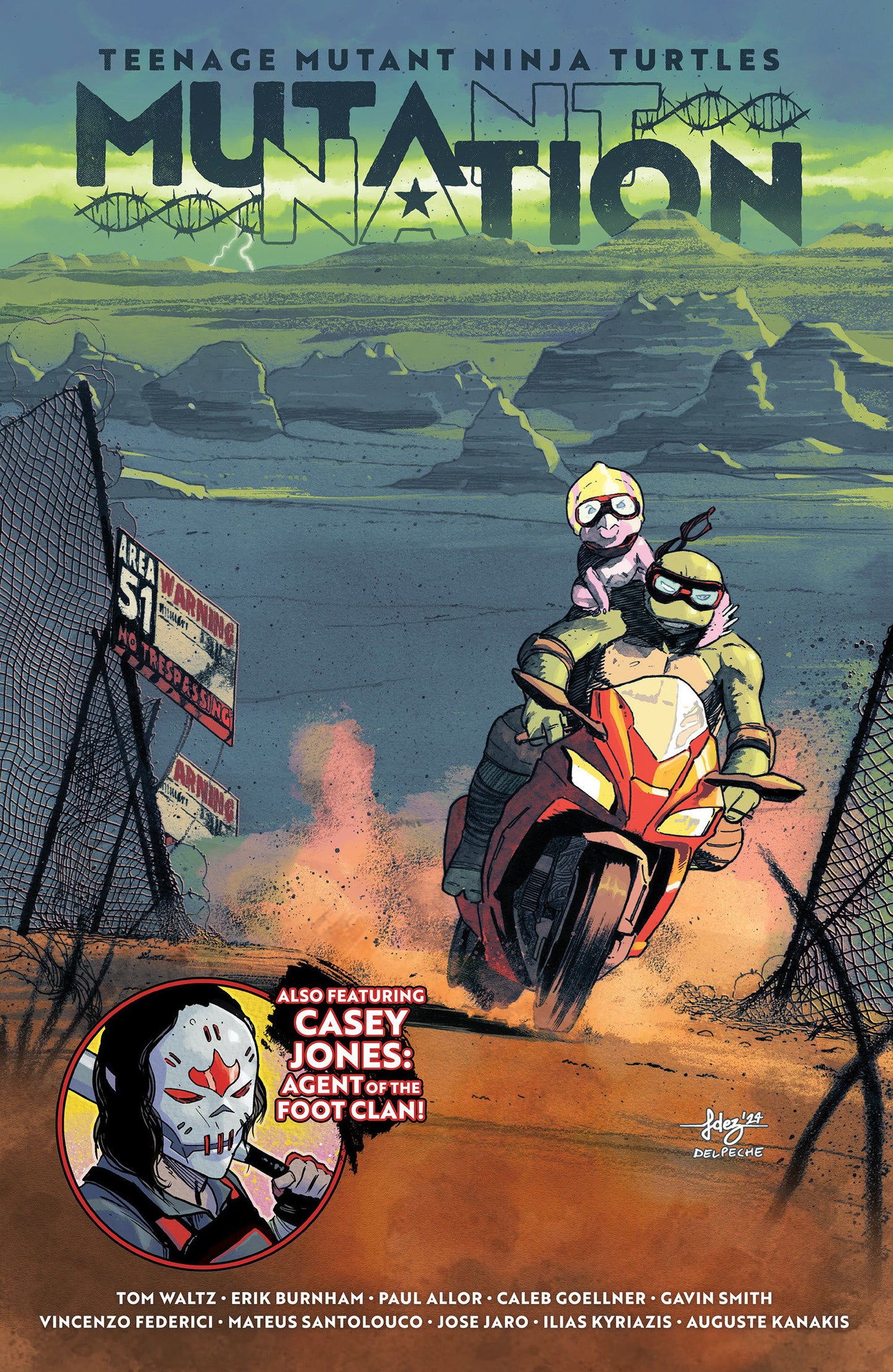 Teenage Mutant Ninja Turtles: Mutant Nation, Volume. 1