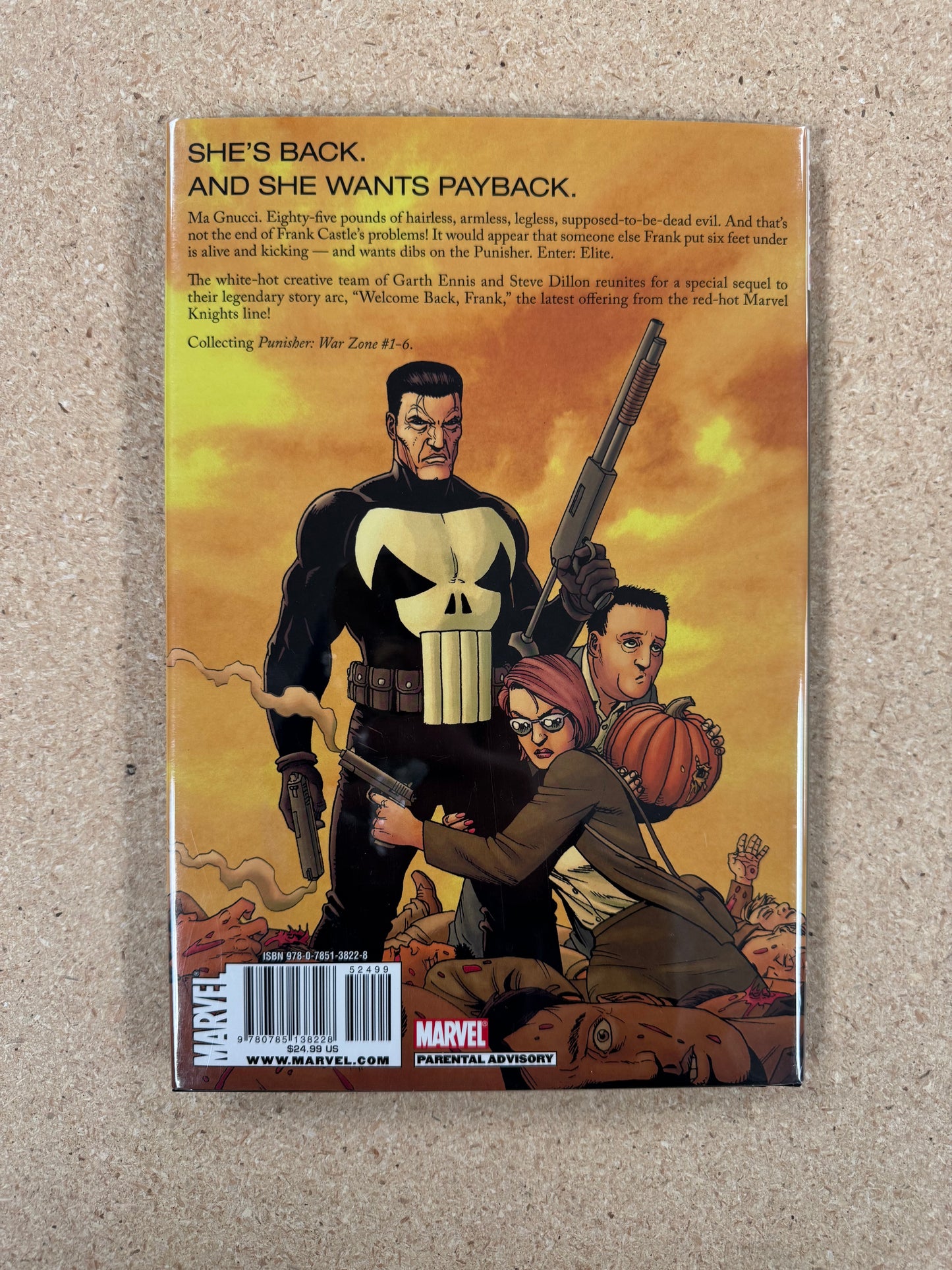Punisher War Zone by Ennis HC Vol 1