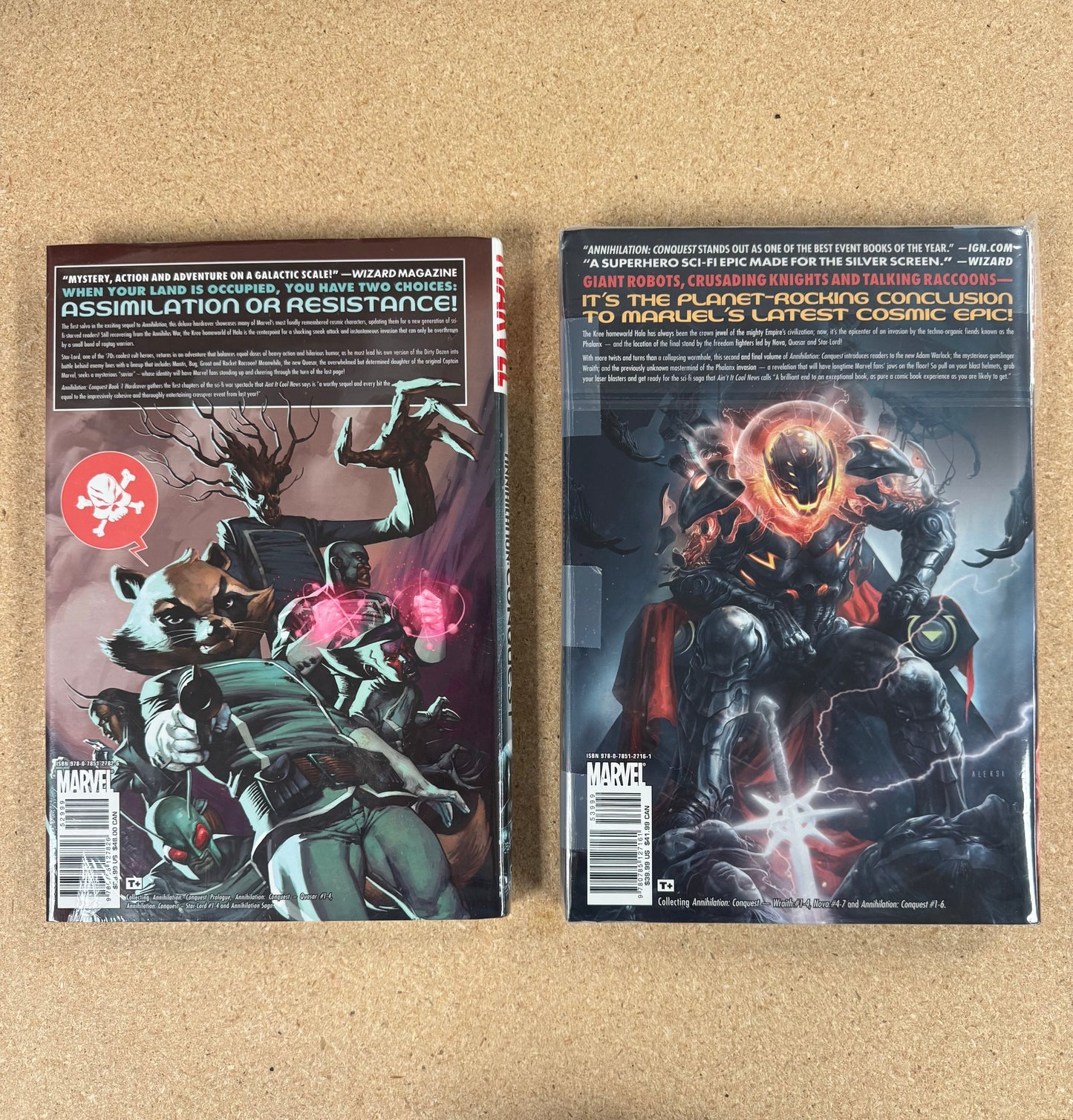 Annihilation Conquest Hardcover Set Vol 1 & 2