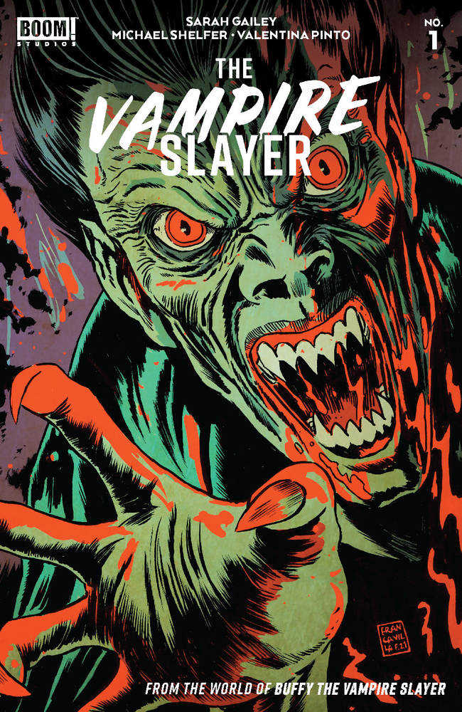 Vampire Slayer (Buffy) #1 Cover B Blood Red Foil Stamp Variant