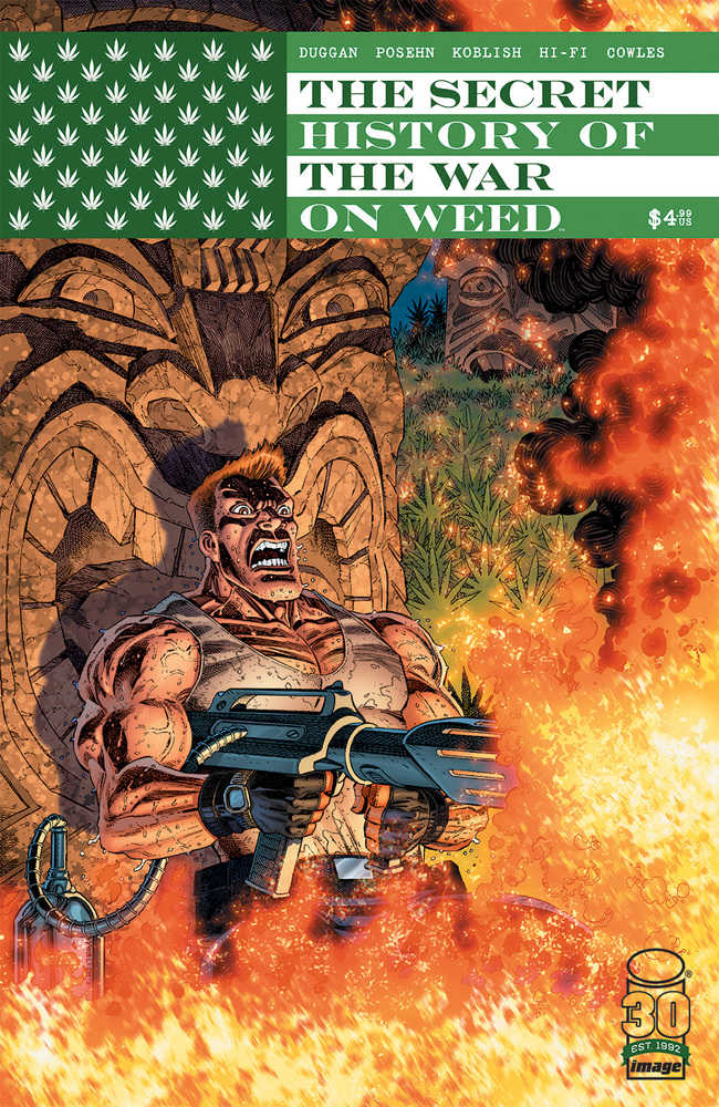 Secret History Of War On Weed Cover A Koblish (Mature)