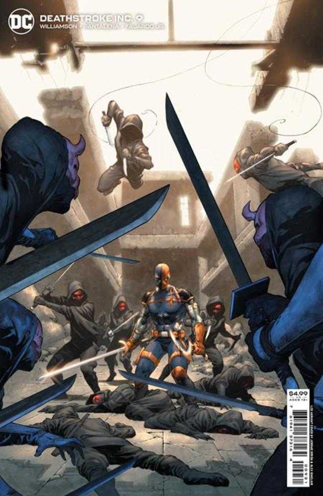 Deathstroke Inc #9 Cover C 1 in 25 Jerome Opena Card Stock Variant (Shadow War)