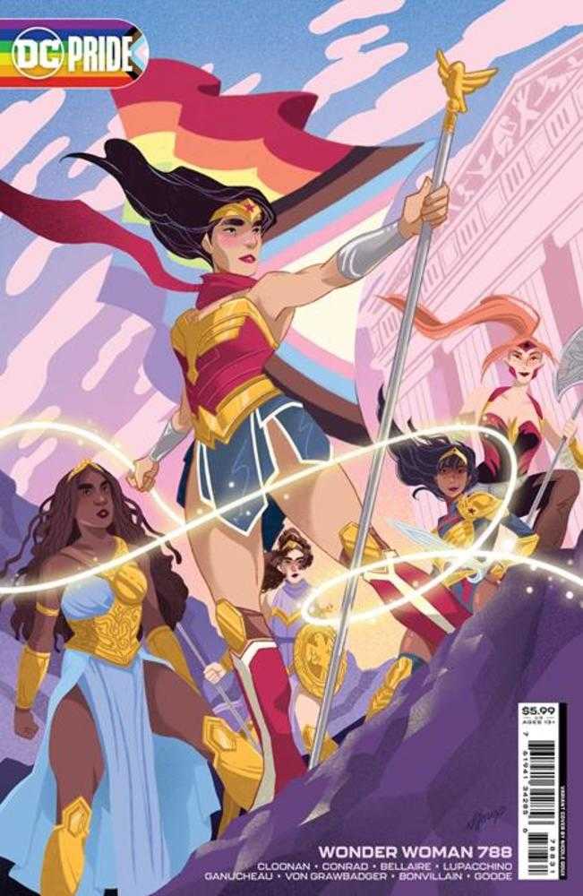 Wonder Woman #788 Cover C Nicole Goux Pride Month Card Stock Variant