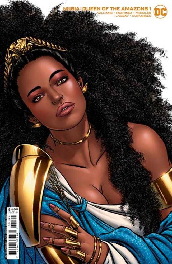 Nubia Queen Of The Amazons #1 (Of 4) Cover D 1 in 25 Alitha Martinez Card Stock Variant