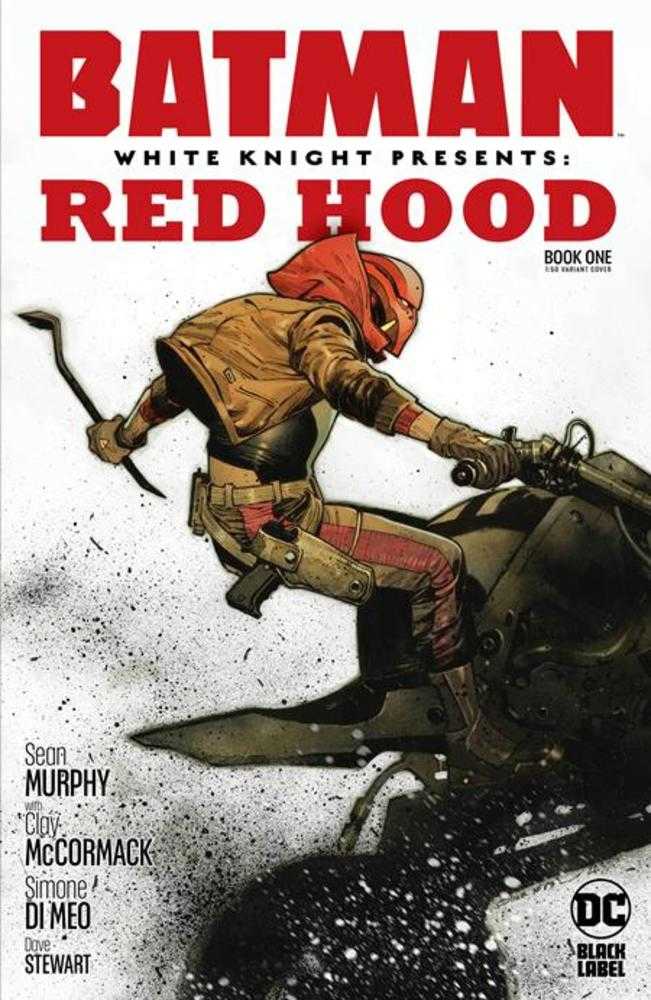 Batman White Knight Presents Red Hood #1 (Of 2) Cover D 1 in 50 Olivier Coipel Foil Card Stock Variant (Mature)