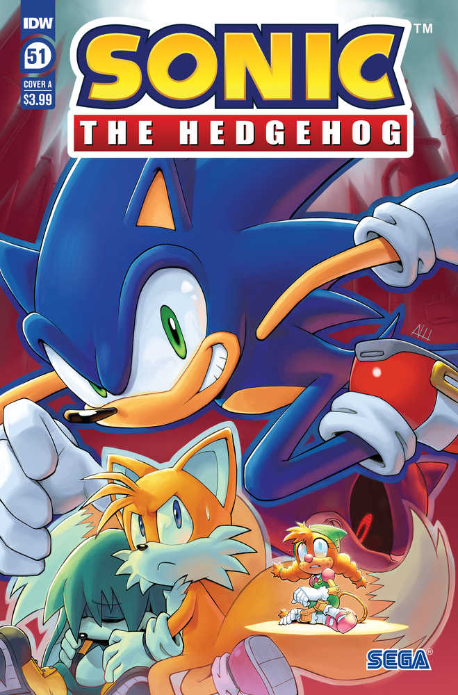 Sonic The Hedgehog #51 Cover A Curry