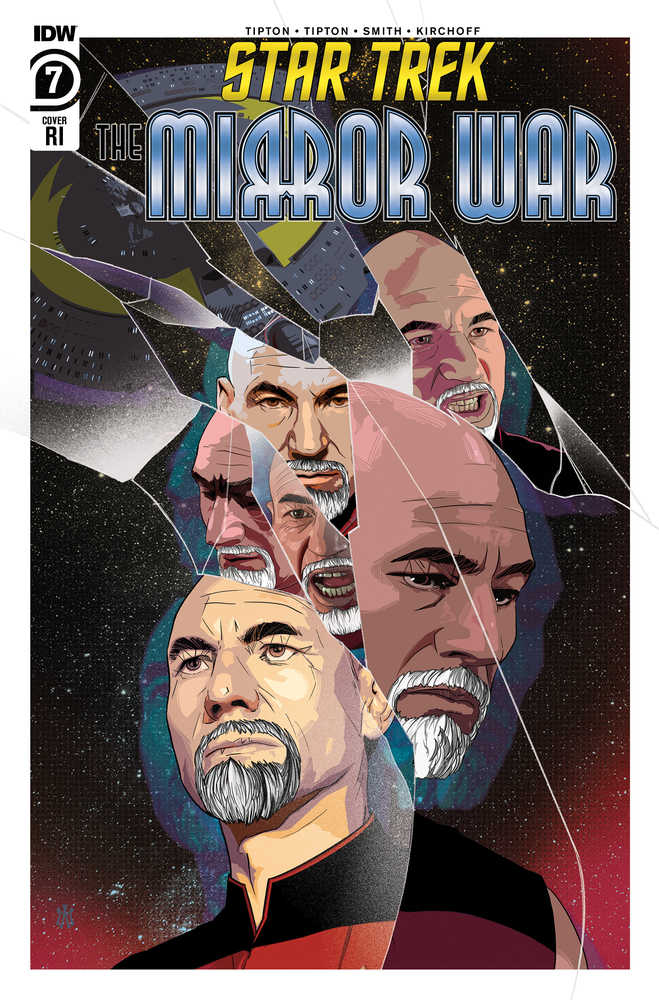 Star Trek Mirror War #7 (Of 8) Cover C 15 Copy Variant Edition Alvarado (