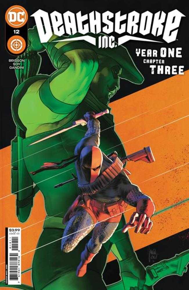 Deathstroke Inc #12 Cover A Mikel Janin