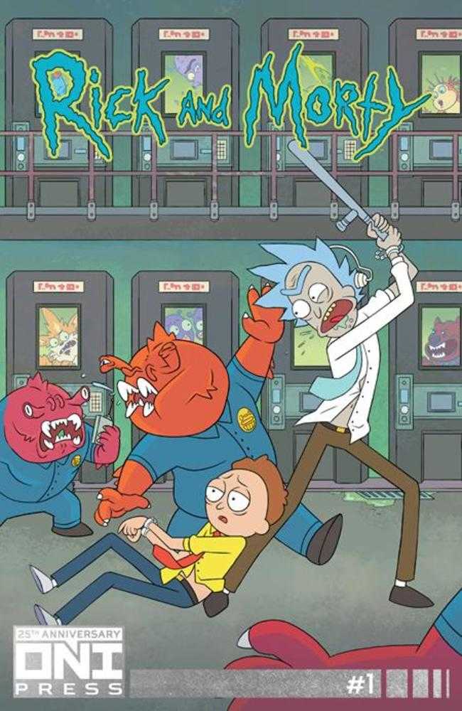 Rick And Morty #1 Oni 25th Anniversary Foil Edition