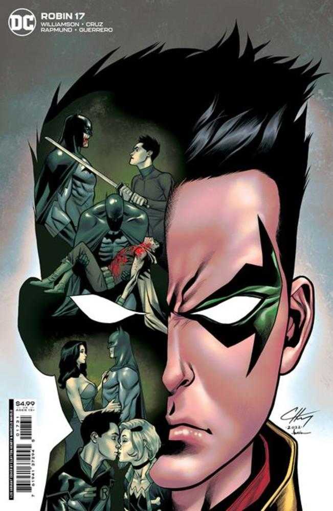 Robin #17 Cover C 1 in 25 Clayton Henry Connecting Card Stock Variant