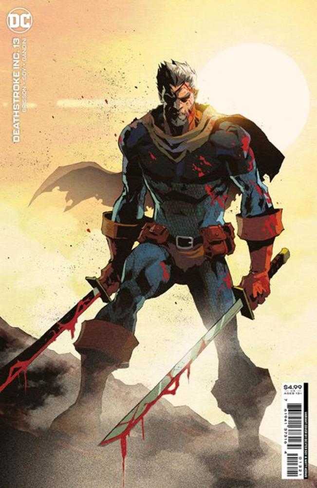 Deathstroke Inc #13 Cover B Dexter Soy Card Stock Variant