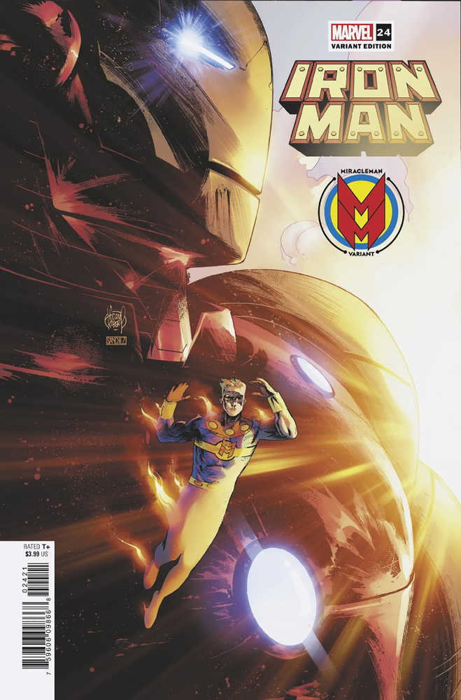 Iron Man #24 Kubert Miracleman Variant