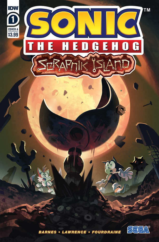 Sonic The Hedgehog Scrapnik Island #1 Cover A Fourdraine